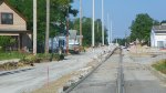 11th at Michigan Blvd looking West during CSS Double tracking